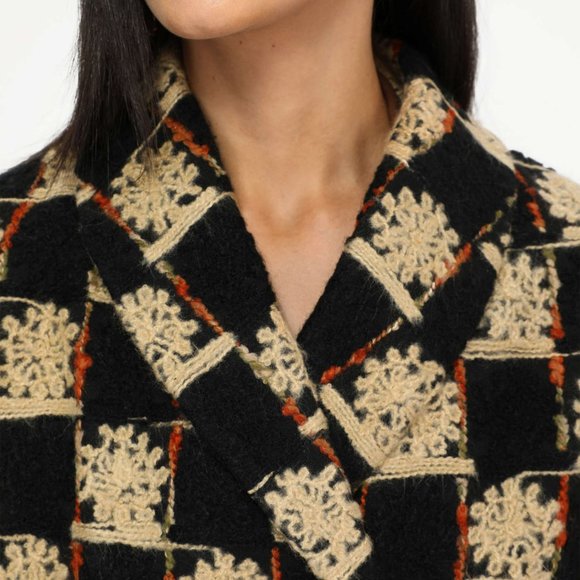 Cider Checker Embroidered Blazer - Picture 3 of 3